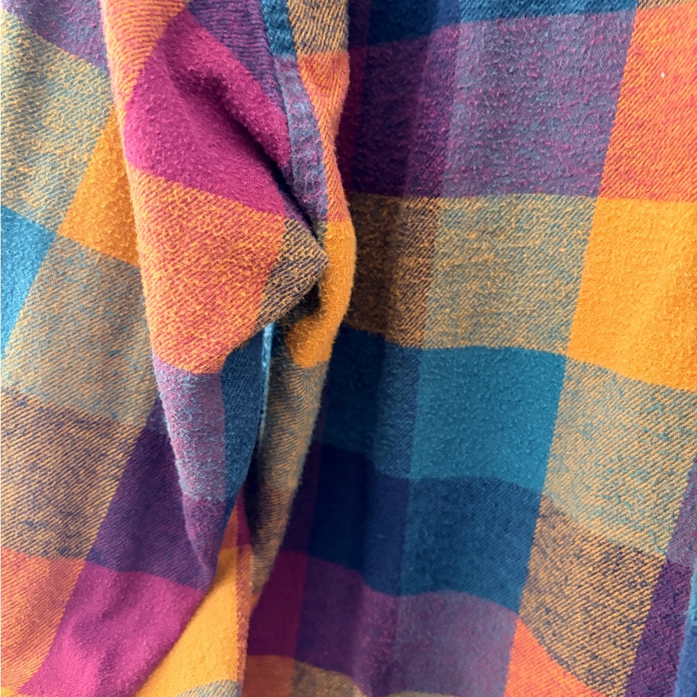 Structure Multicolor Plaid Button Down Shirt - image 6